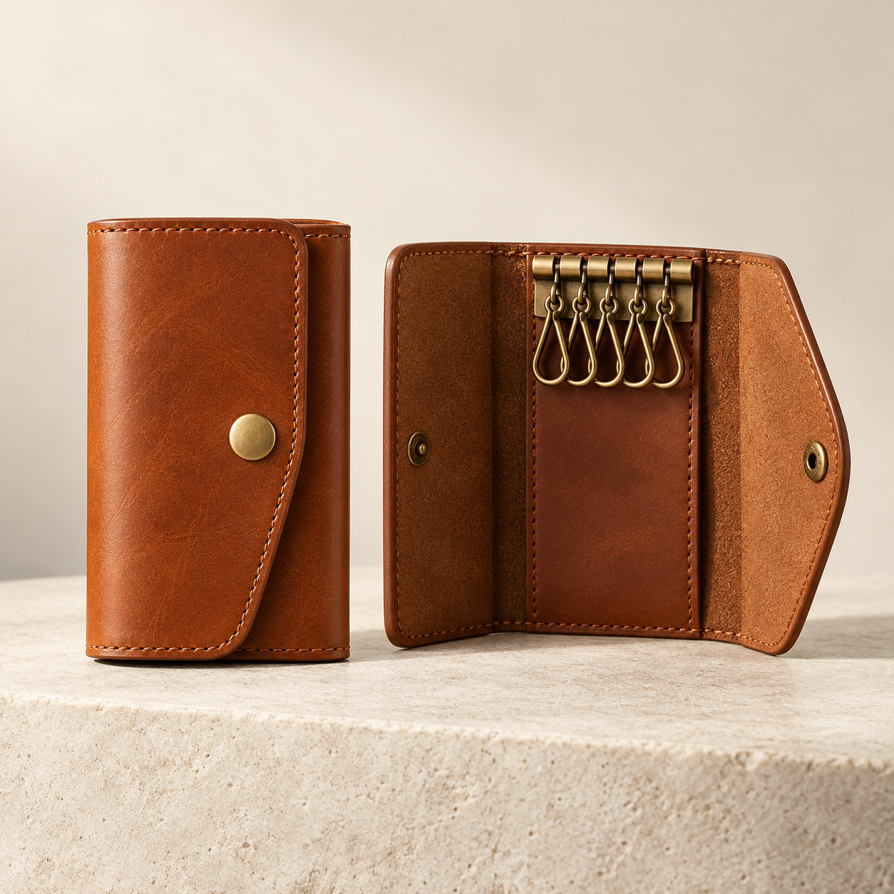 Leather Keychain / Key Holder